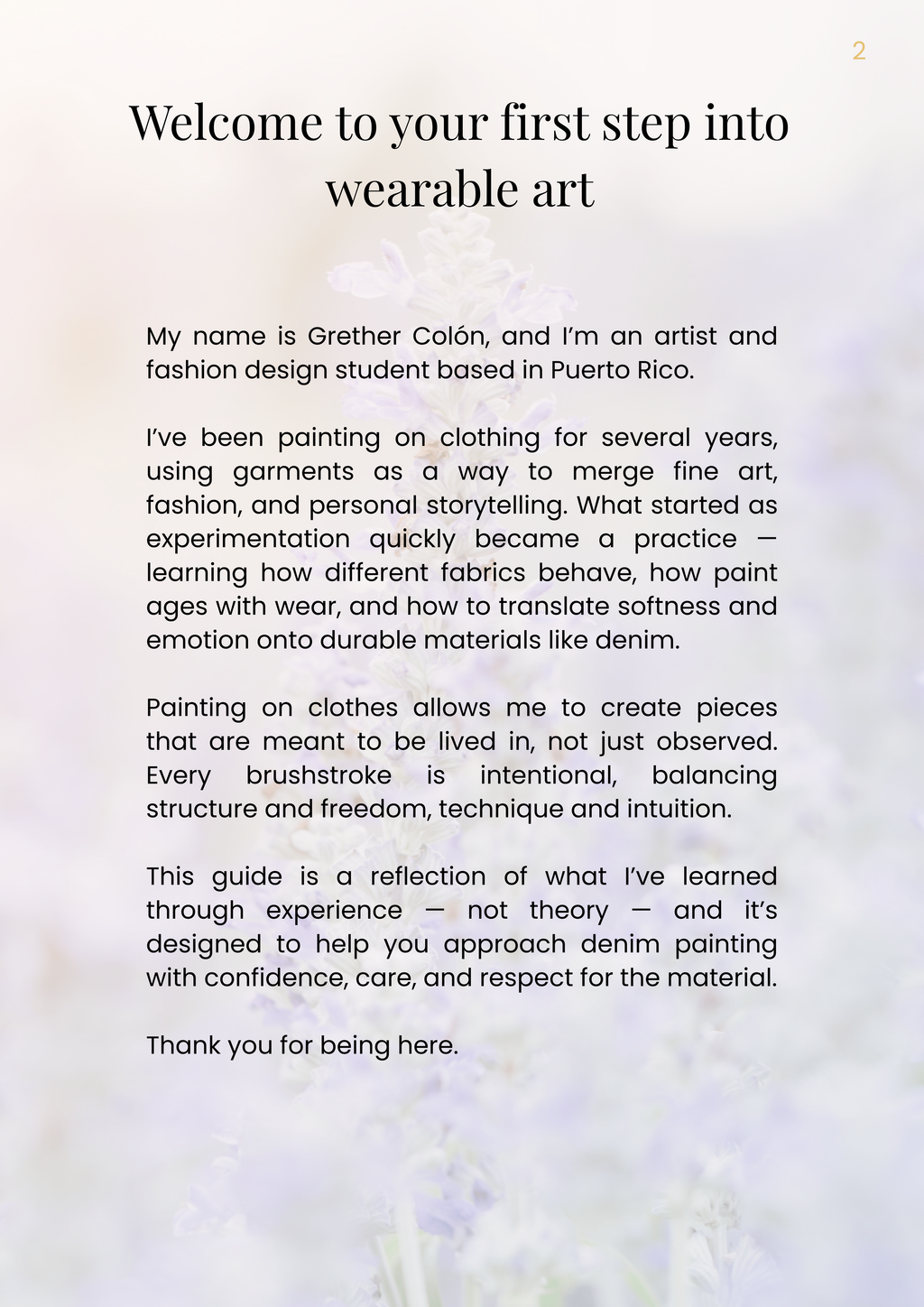 Painting Flowers on Denim: The Complete Beginner’s Guide