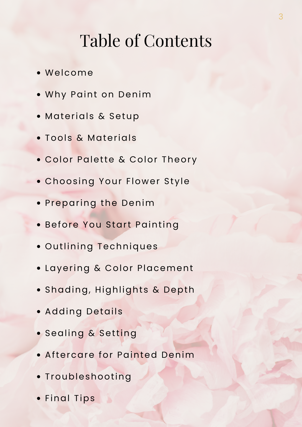 Painting Flowers on Denim: The Complete Beginner’s Guide