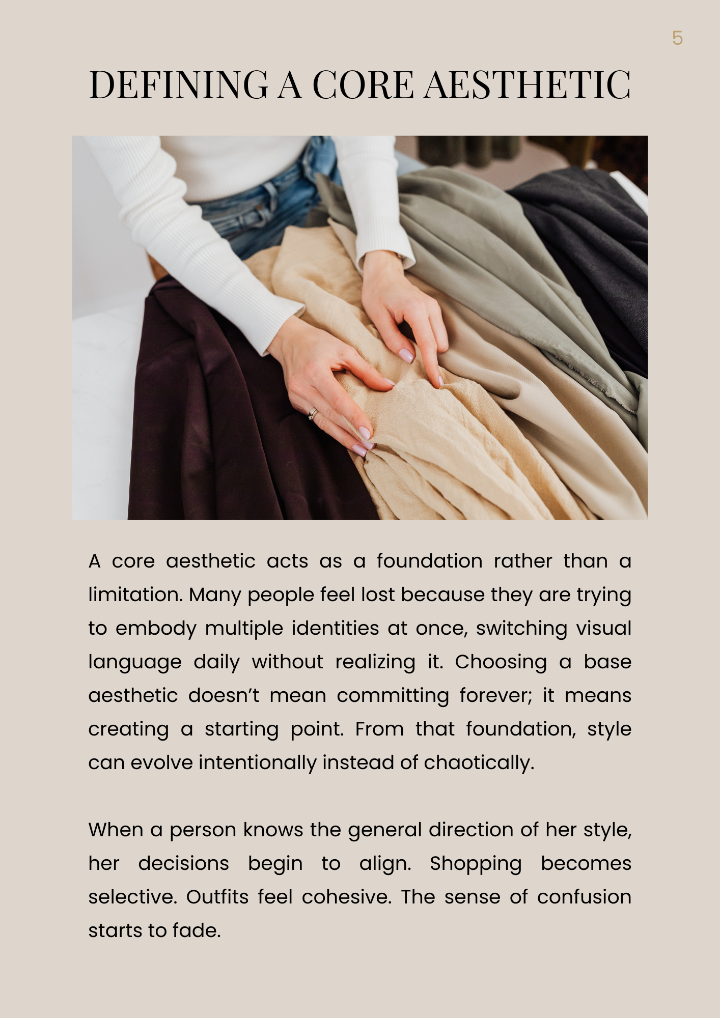 Build Your Personal Style