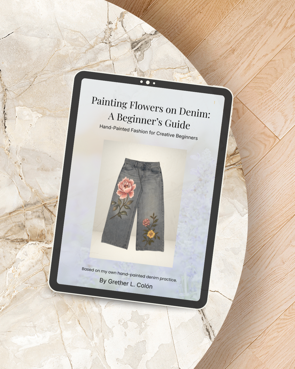 Painting Flowers on Denim: The Complete Beginner’s Guide