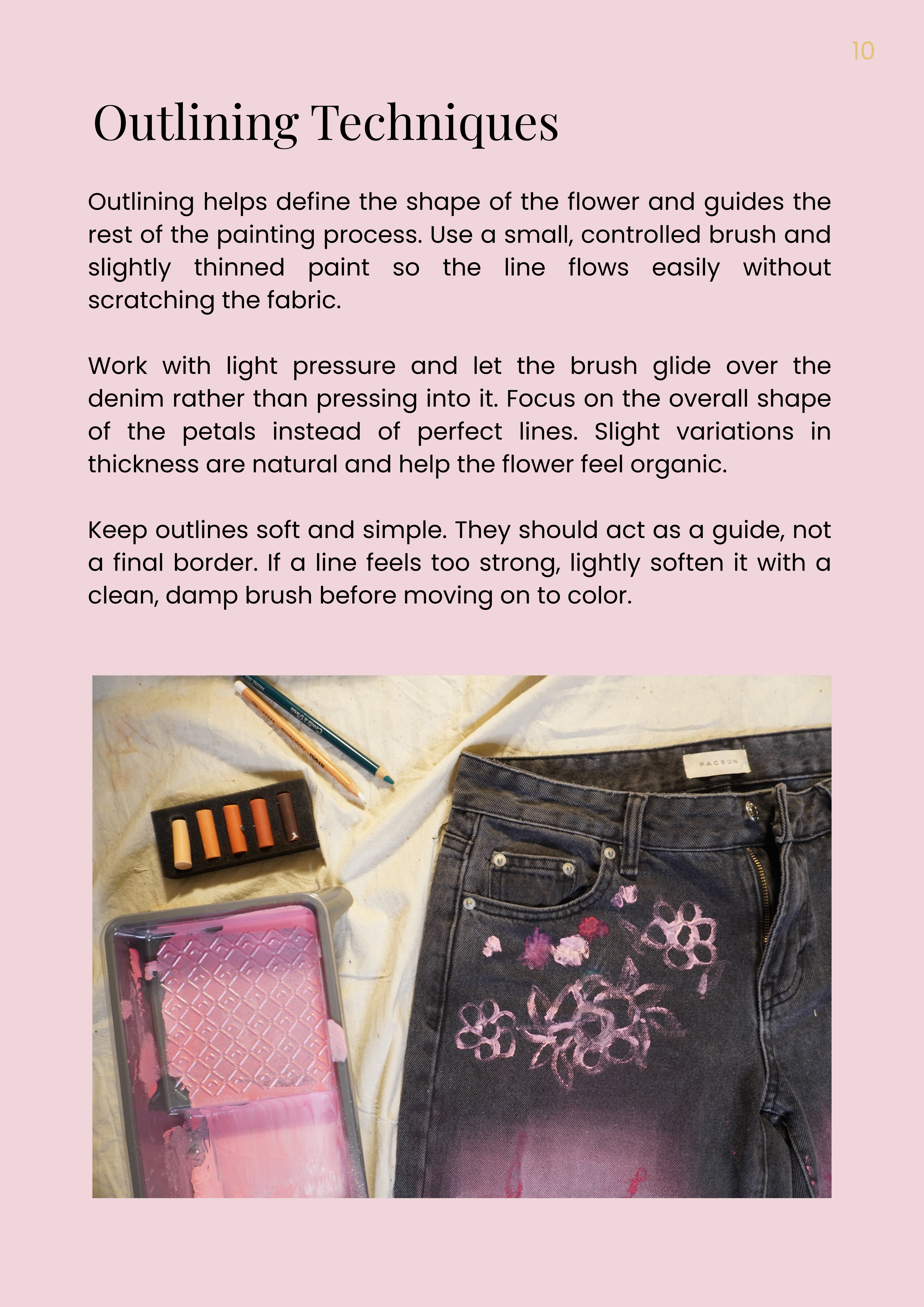 Painting Flowers on Denim: The Complete Beginner’s Guide